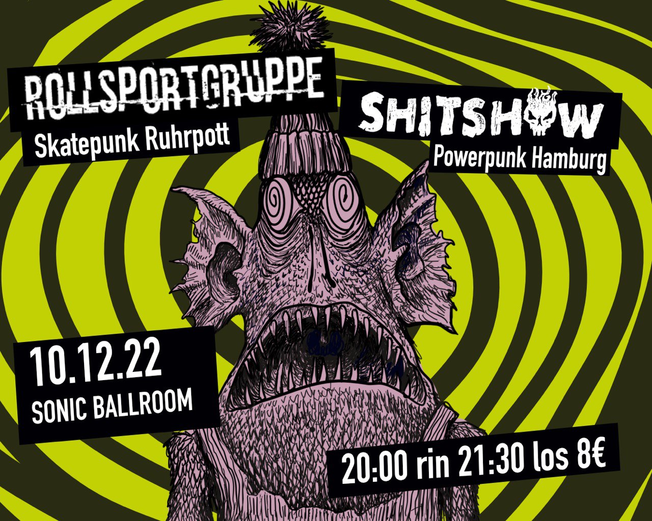 SHITSHOW - live at Sonic Ballroom Köln 10.12.22